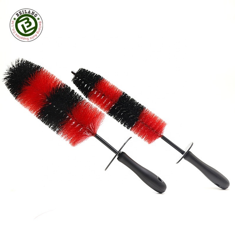 Most Popular Auto Care Car Wash Brush Wheel Rim Cleaning Brush With 45cm Long Handle