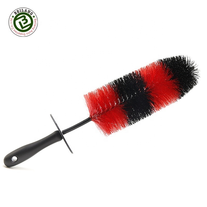 Most Popular Auto Care Car Wash Brush Wheel Rim Cleaning Brush With 45cm Long Handle