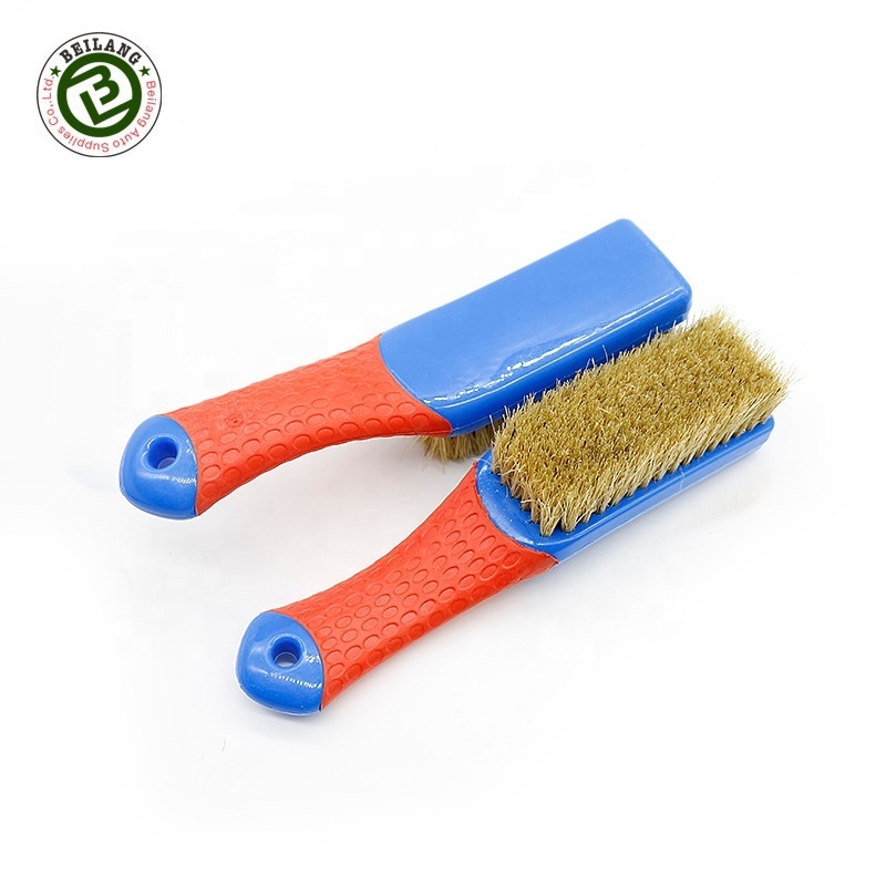 auto car Tire Wheel clean vehicle tyre washing tool with plastic handle small car detailing brushes tool Rim cleaning Brush