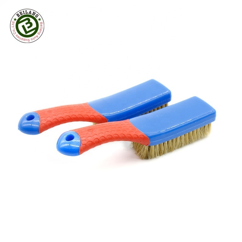 auto car Tire Wheel clean vehicle tyre washing tool with plastic handle small car detailing brushes tool Rim cleaning Brush