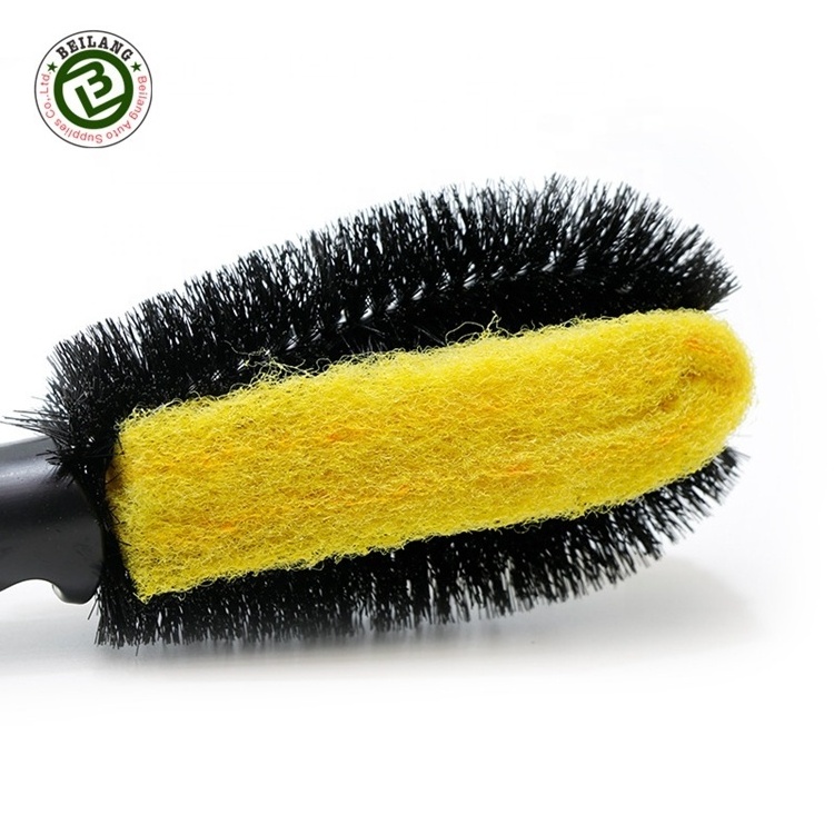 plastic handle softest car detailing brush car wheel tyre detail brush