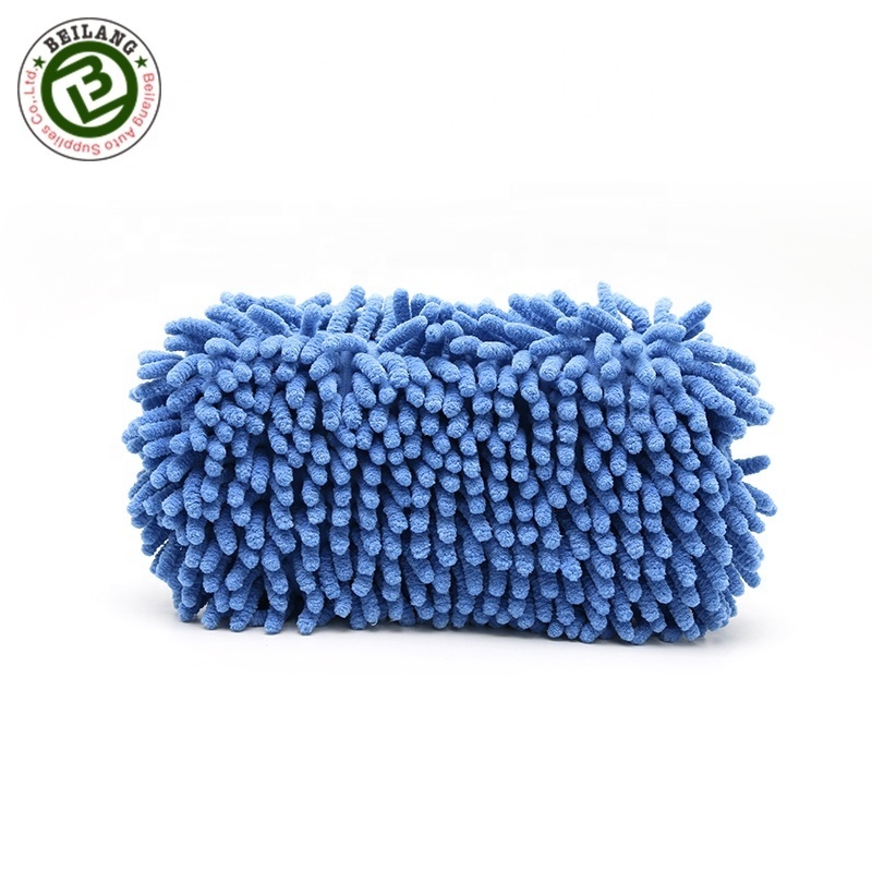 Microfiber Car Wash Chenille Sponge Car Cleaning Sponge