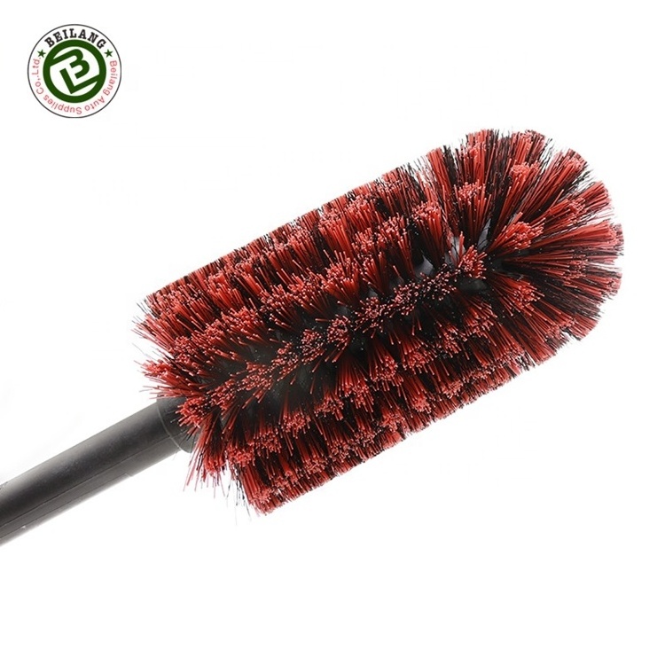 Long handle Detailing brushes multipurpose use for wheels rims cleaner/car cleaning brush dust