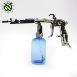 Car Wash Water Spray Gun With Soap Dispenser and Bottle for Car Roof Cleaning