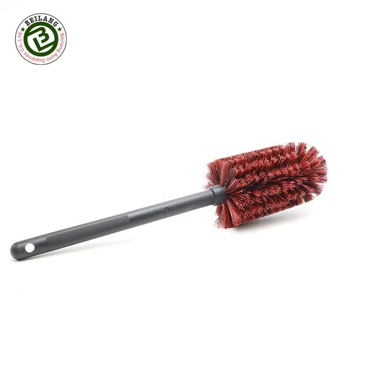 Long handle Detailing brushes multipurpose use for wheels rims cleaner/car cleaning brush dust