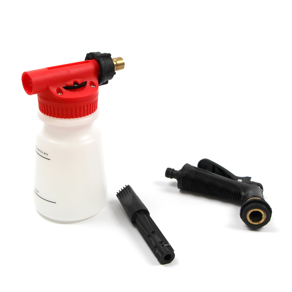 Standard Foam Gun/snow foam lance/cannon/sprayer/blaster & Car Shampoo 16oz - Produce Thick, Sudsy Foam For Car Washing