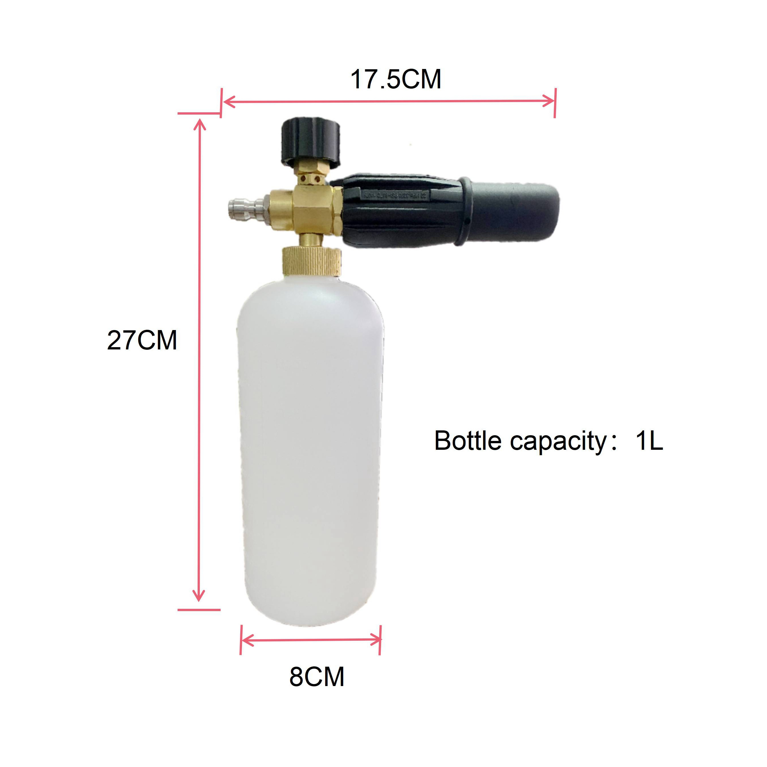 High pressure foam gun car washer sprayer foam lance cannon blaster for auto care automobile boat detailing cleaning washing