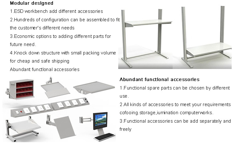 Classic Cleanroom Garage Workbench Storage