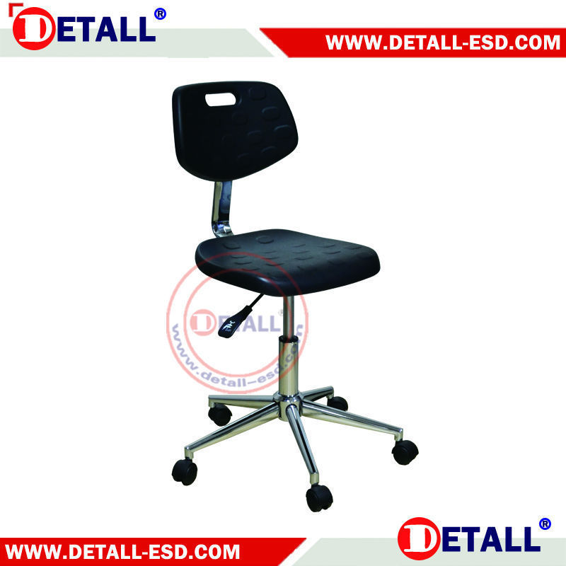 Sewing chair PU Leather ESD Chairs for Lab Office with wheels