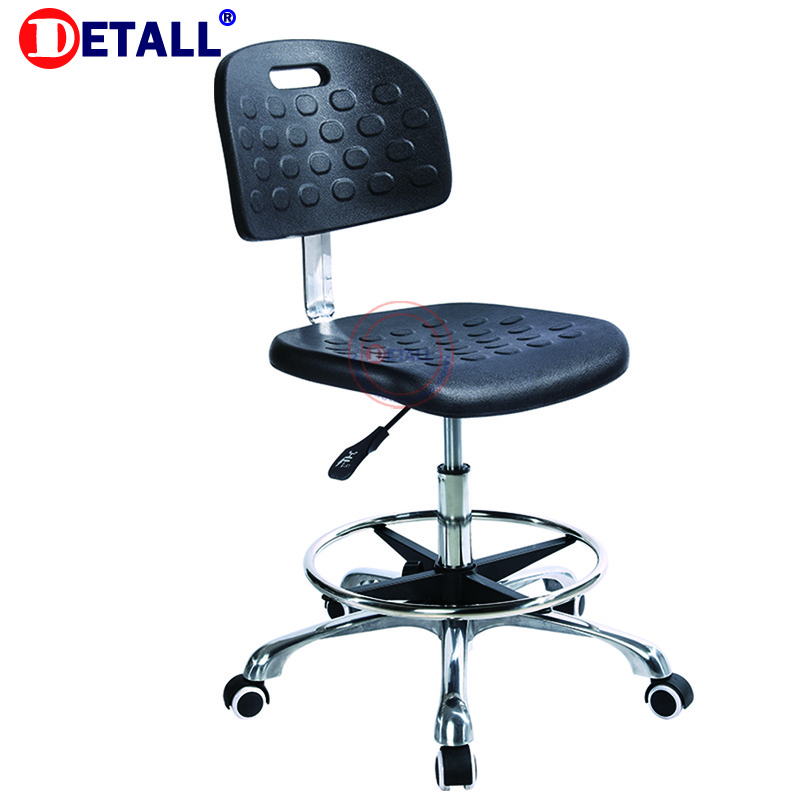 Sewing chair PU Leather ESD Chairs for Lab Office with wheels