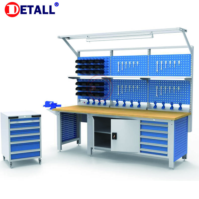 Heavy duty metal workshop work bench garage 20 drawer tool cabinet workbench workshop workbench garage storage cabinet