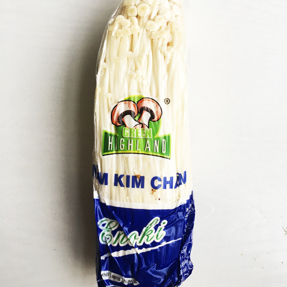 Detan Fresh Enoki Botanical Name of Mushroom