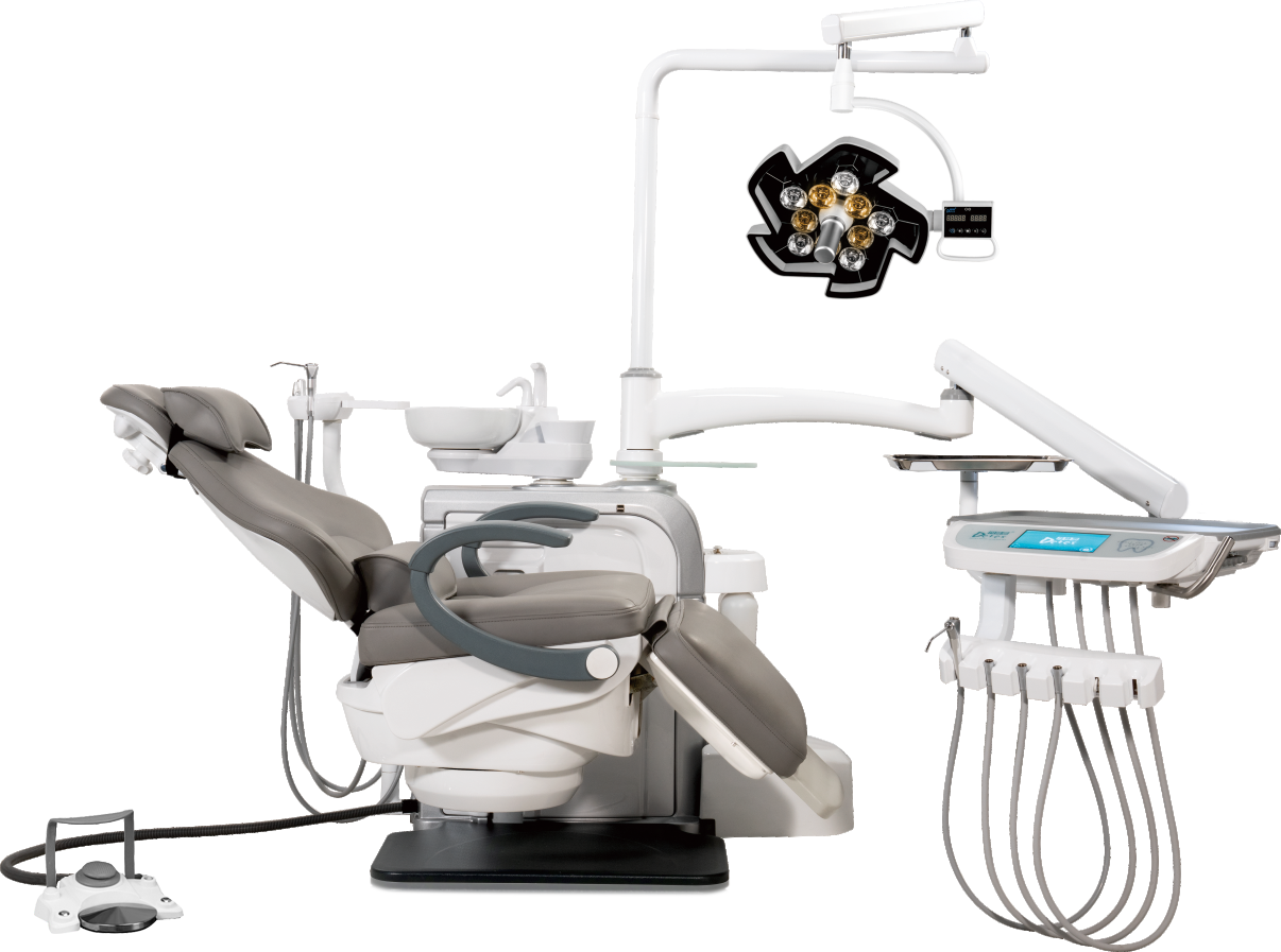 Latest model high technology high end dental chair dental unit S1 Rotary Voice command system smart tech smile life