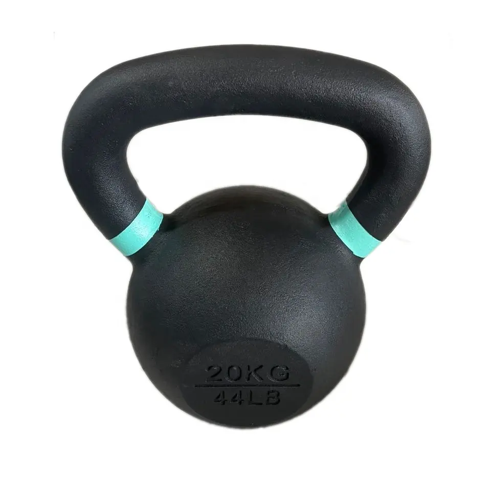 High quality 4 kg- 48 kg LB Gym Kettle bell Weight training  Fitness Customize gym home  Cast iron Kettlebell