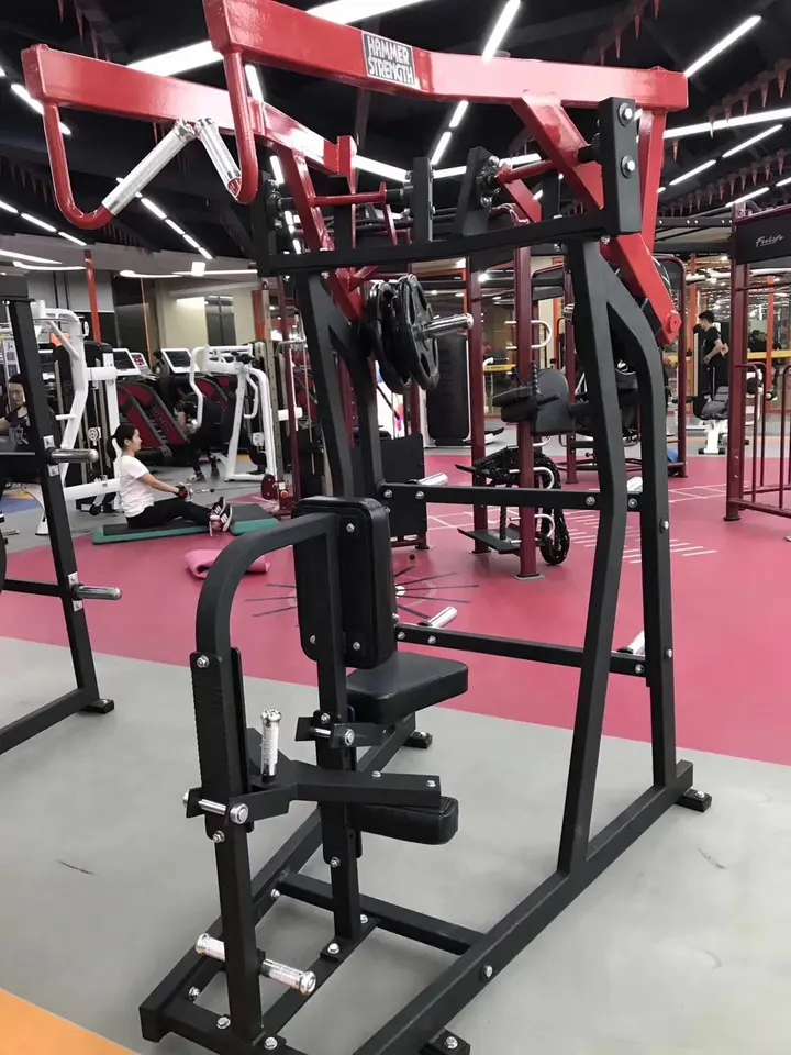 Gym Equipment Fitness Hot Sale Iso-Lateral High Row Lat Pull Down Seated Row