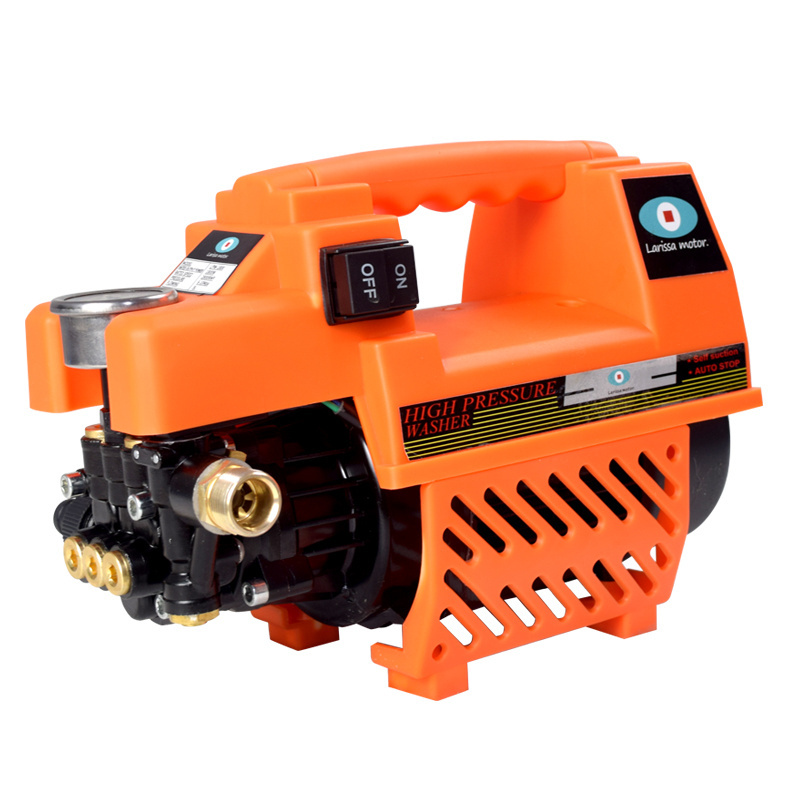 Wear-Resisting Tires Automatic Shutdown Copper Pump Head Gasoline High Pressure Washer