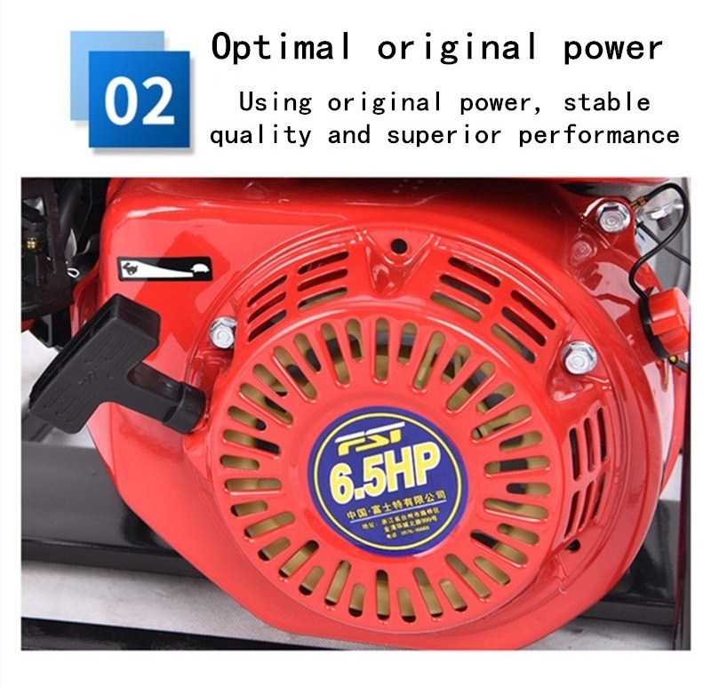 3 inch 7 hp Low Noise Sewage Gasoline Petrol Engine Agricultural Irrigation Dirty Water Pump