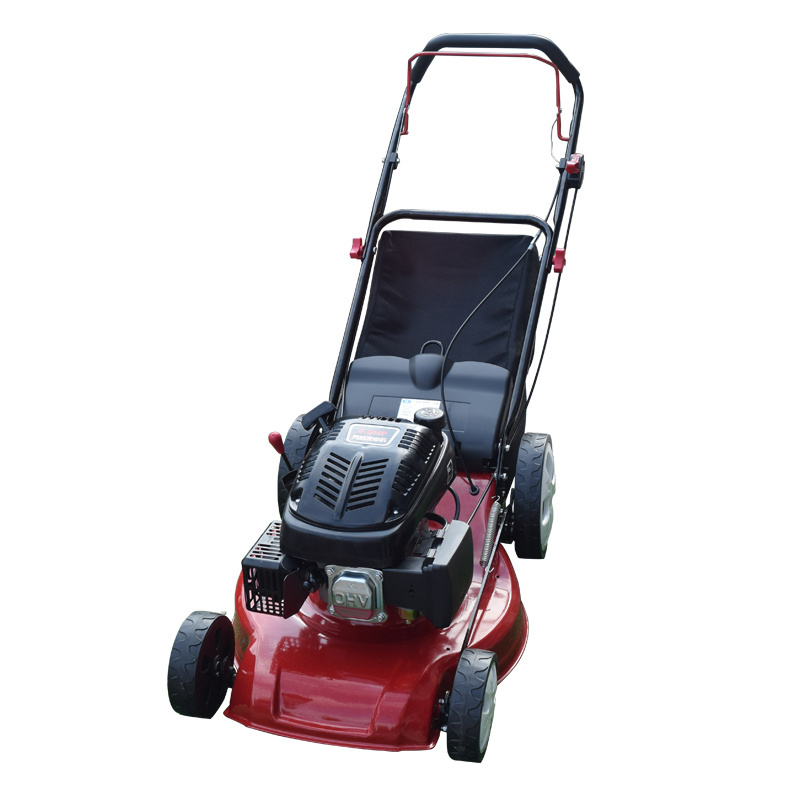 High Power Football Field Farm Lawn Trimming Hand Pushing Self moving Powerful OHV Structural Electric Motor Gasoline Mower