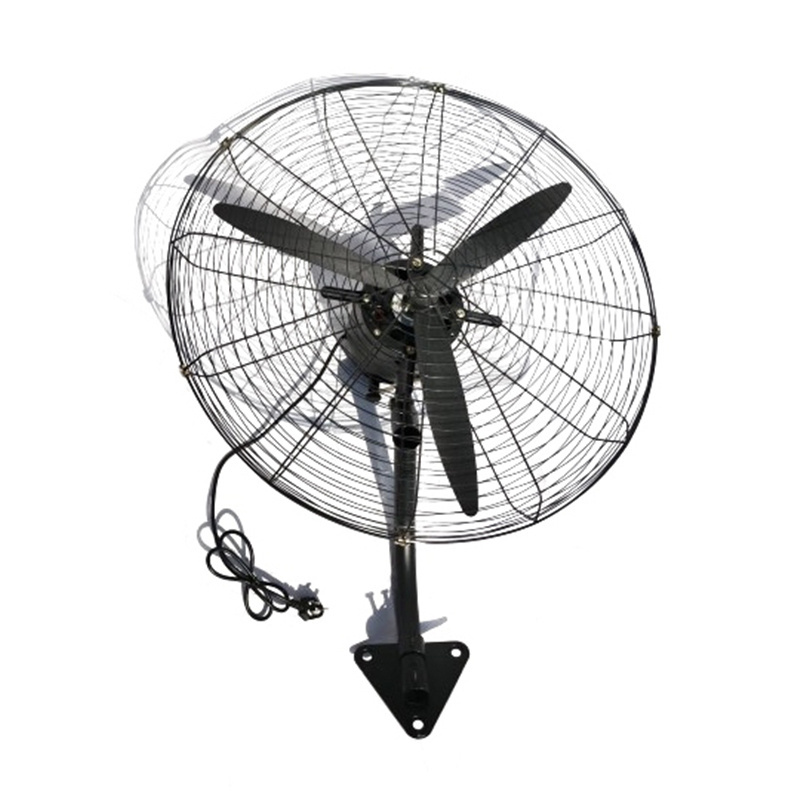 26 Inch Copper Motor Electric OX Cooling Fan Three speed Wall Mounted Industrial Fan