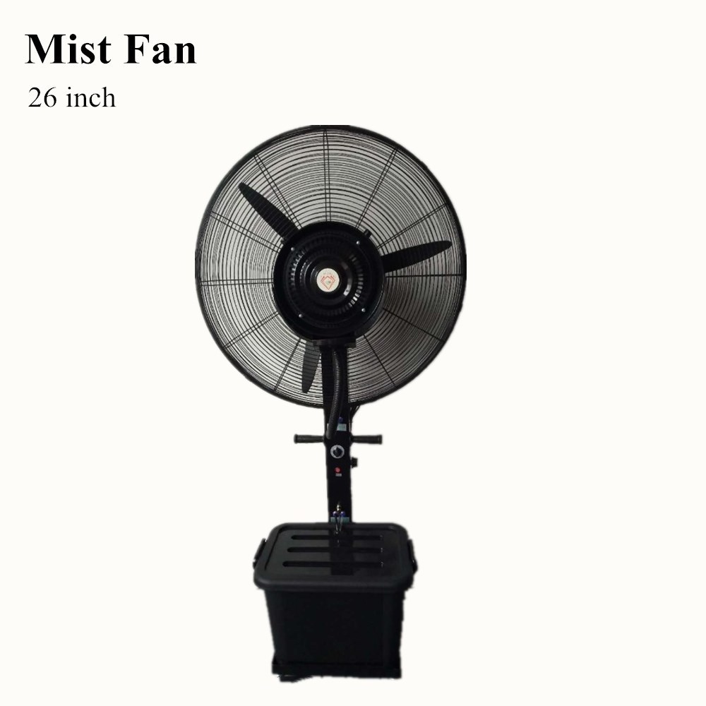 Factory Wholesale 26 Inch Outdoor Portable Misting Fan