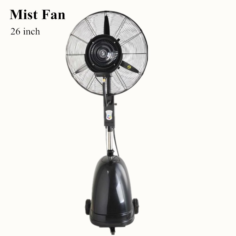 Factory Wholesale 26 Inch Outdoor Portable Misting Fan