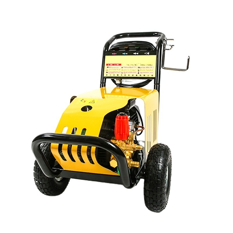 Power Value taizhou portable diesel petrol high pressure car washer  with handle and wheels