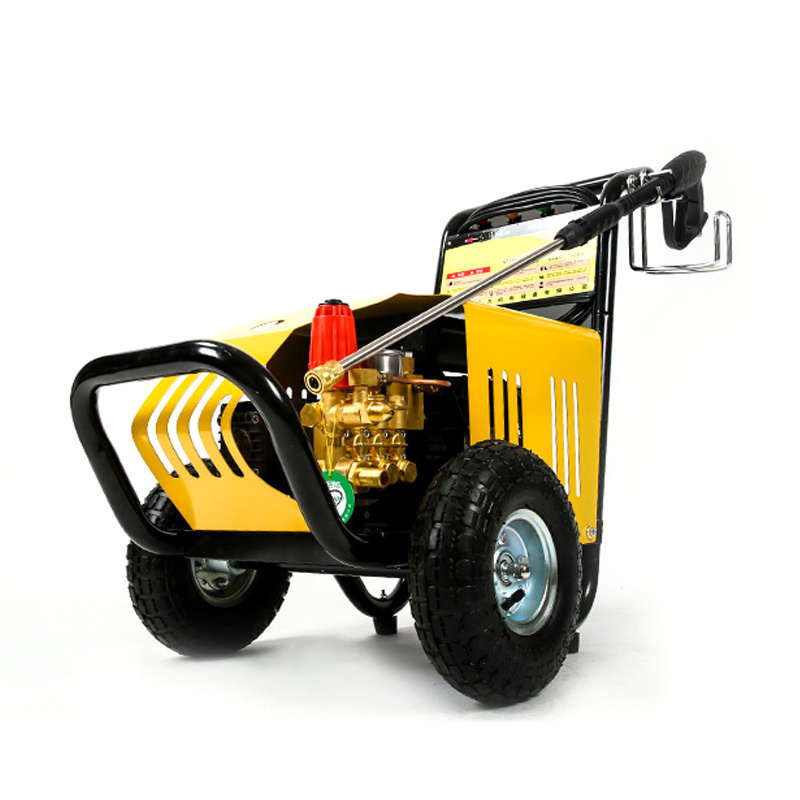 Power Value taizhou portable diesel petrol high pressure car washer  with handle and wheels