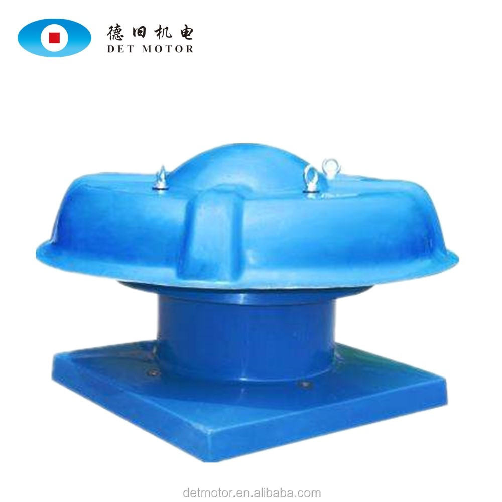 Direct Drive GRP Roof Vents Mushroom Exhaust Ventilating Fan For Metal Roof