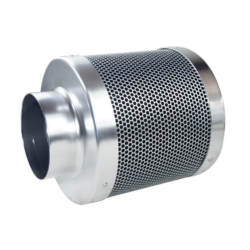 High quality ventilation activated carbon air filter duct fan deodorizer purifier