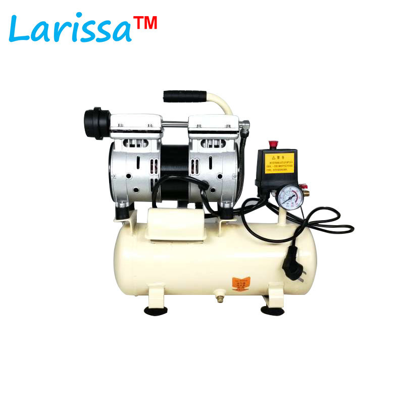 8 bar 1.5hp dental air compressor price 40L silent oil free air compressor for sale