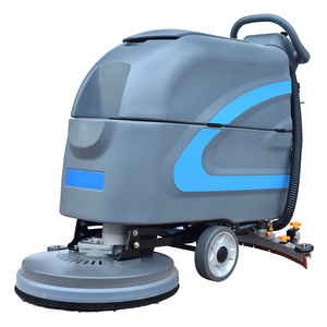 Hand push factory washing machine commercial industrial workshop mopping, sweeping, washing Hand pushed floor sweep