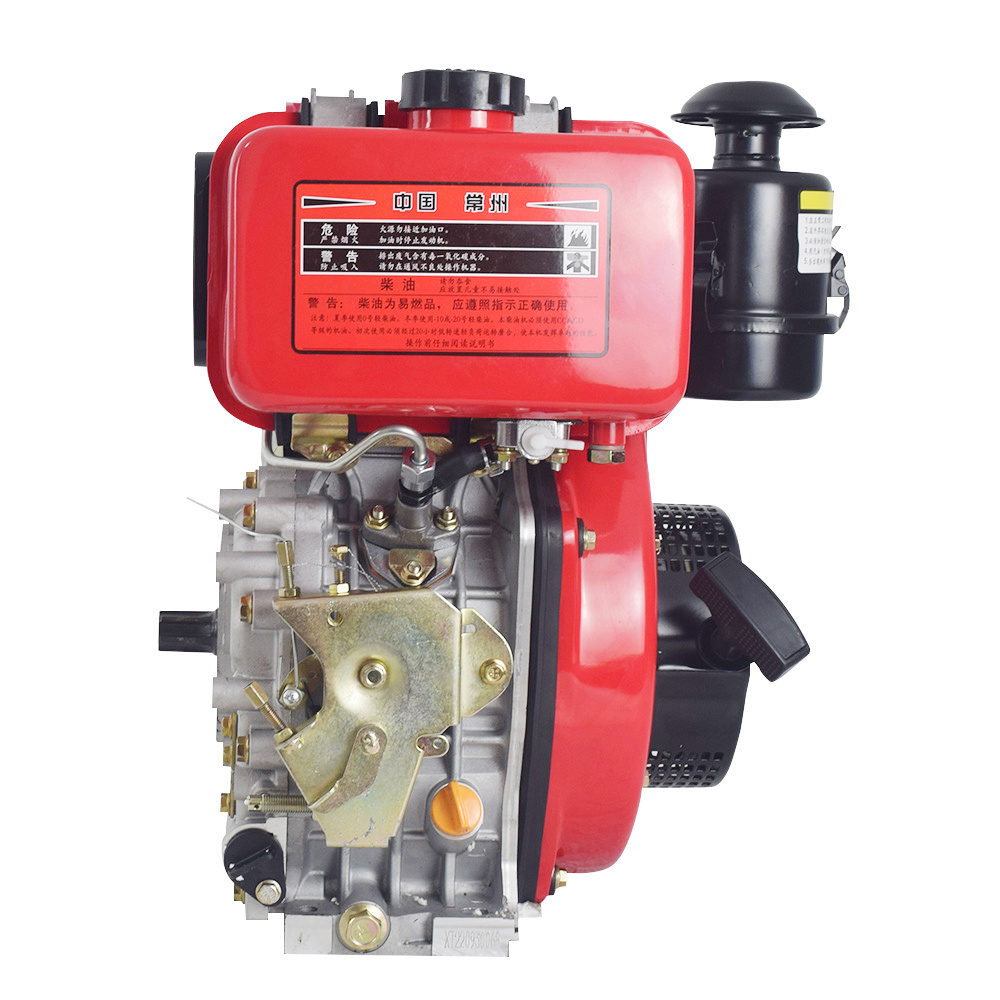 Small 186f 186fa Electric Start Single Cylinder 9hp Diesel Engine Cylinder Motor Diesel Machinery Engines