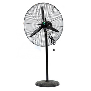 20" 26" 30" High Velocity Oscillating Heavy Duty Air Cooling Ventilation Industrial Pedestal Fan With Copper coil