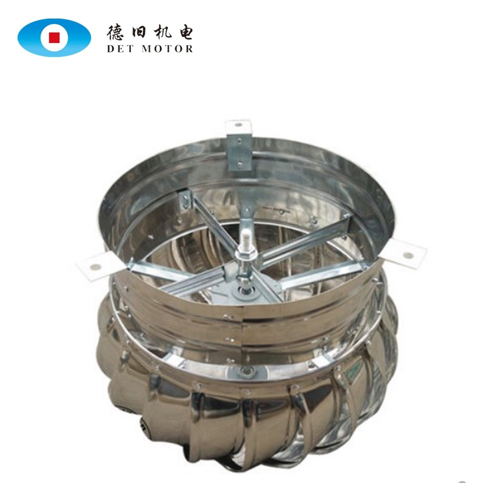 Roof Fan Parts Ventilation Wind No Power Roof Fan Turbine Vent Industrial Wind Powered Exhaust Fan