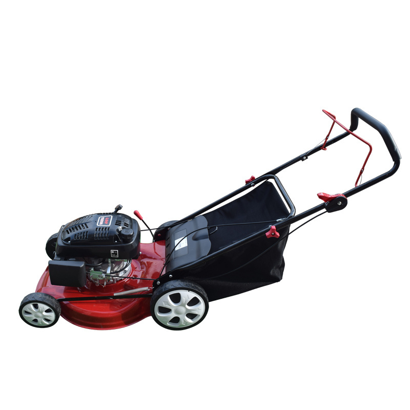 High Power Football Field Farm Lawn Trimming Hand Pushing Self moving Powerful OHV Structural Electric Motor Gasoline Mower