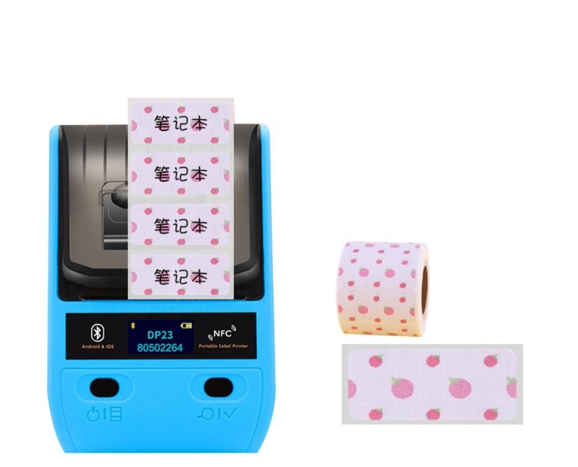 DeTong-DP23 2 inch Barcode Handy Printer 58mm Color Label Sticker Printer Machine