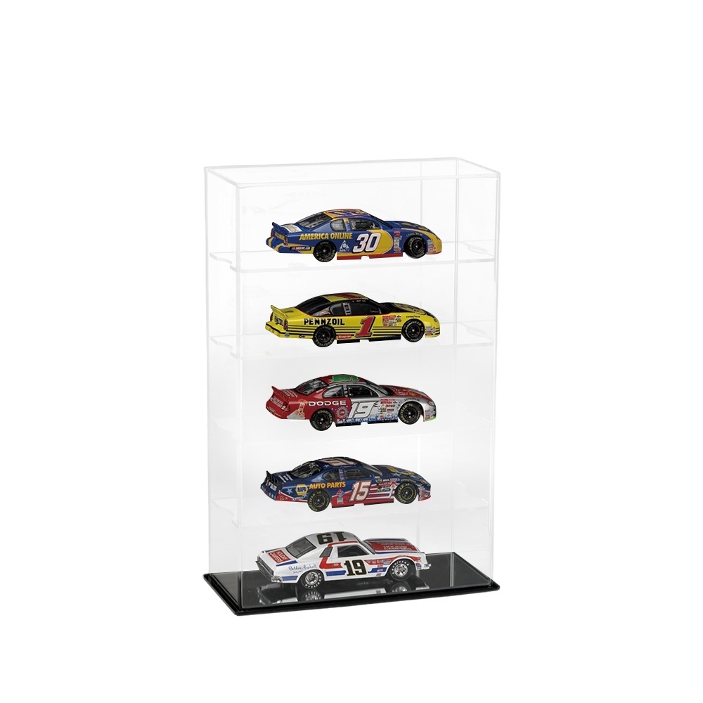 Acrylic cube toy display case kids model car acrylic display stand