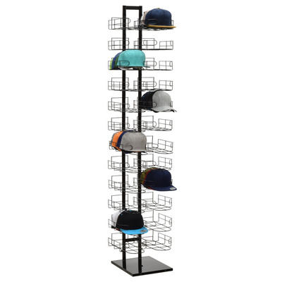 Wholesale Customized Baseball Hat Display Rack Cowboy Hat Display Stand