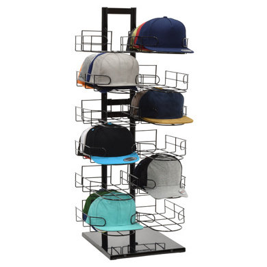 Wholesale Customized Baseball Hat Display Rack Cowboy Hat Display Stand