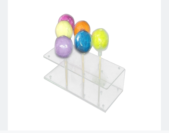 Custom Shop Retail Acrylic Candy Lollipop Display Stands Candy Acrylic Display Holder