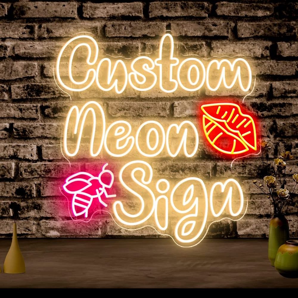 Hand Make Diy Led Neon Wall Sign Wholesale Small Home Logo Custom Name Acrylic Led Custom Neon Sign For Store