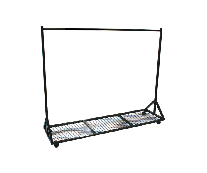 Custom Stainless Steel Cloth Display Stands Women Clothes Metal Display Racks Metal Retail Boutique Gold Clothing Rack