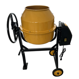 Factory 120L Portable Concrete Mixer with good quality motor housing