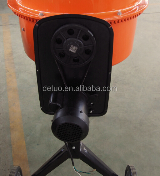 180L mini Concrete Mixer with metal engine box