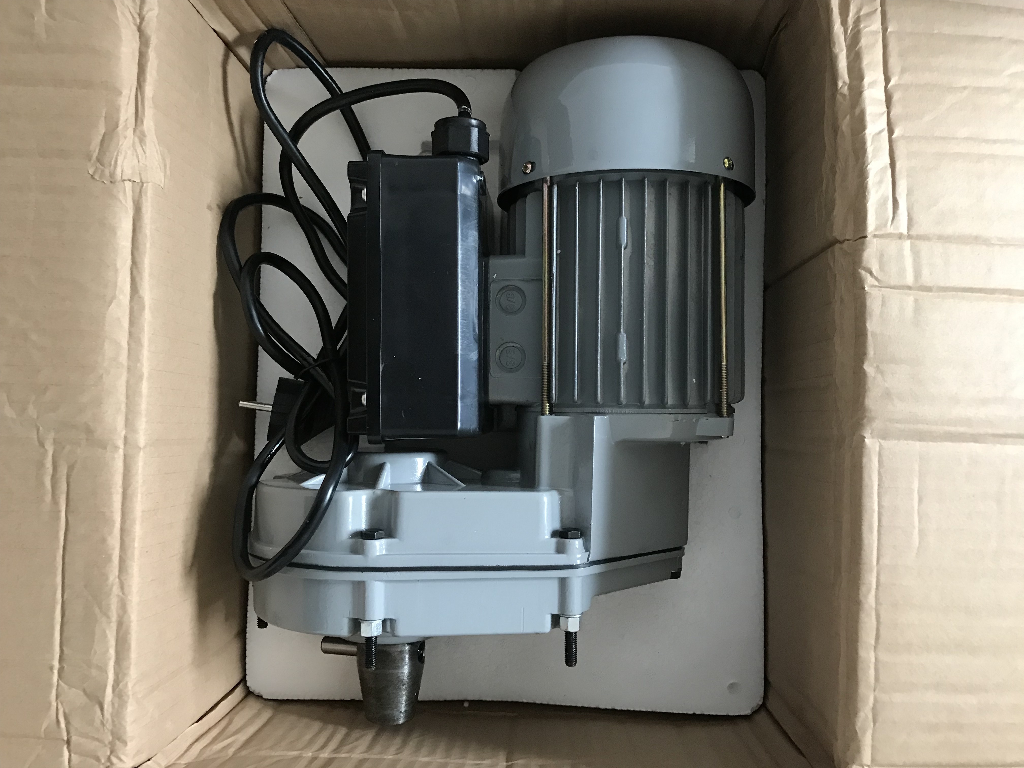 Electric 375W gear house motor for concrete mixer cement mixer