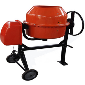 180L mini Concrete Mixer with metal engine box