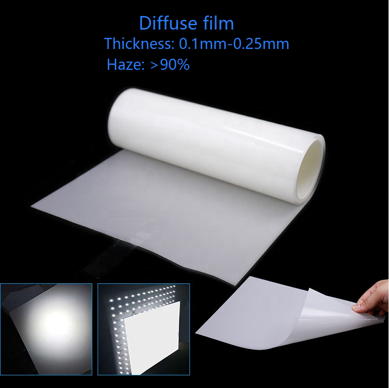 Wholesale Opal White Diffuser Film LED lighting Diffuser Film for LCD TV Assembling