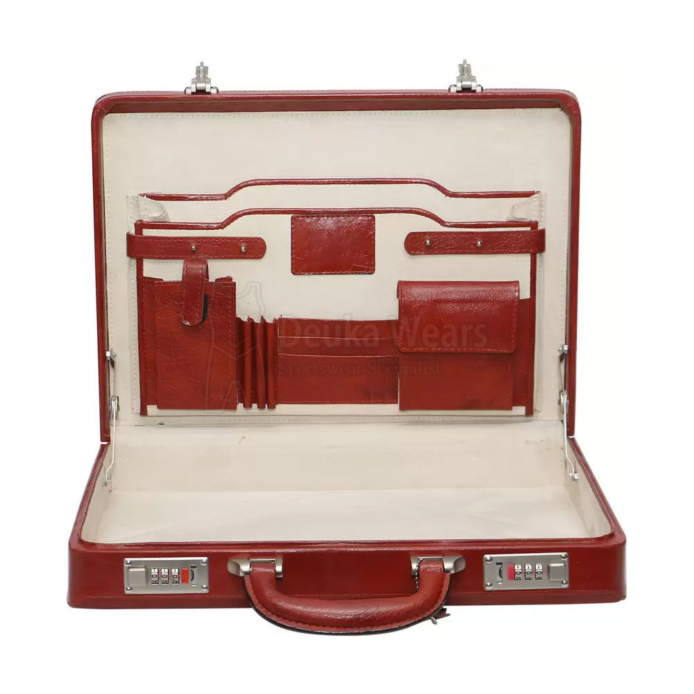 New Fashion Wear Briefcase Bag Leather Light Weight Work Bag Custom Logo Design Briefcase Bag