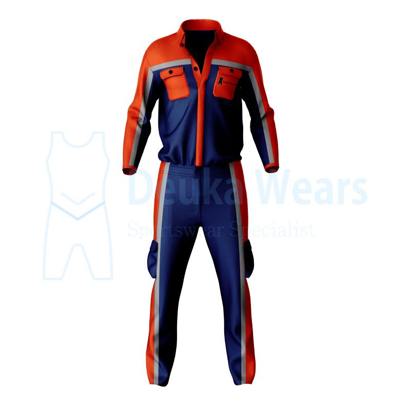 New OEM Custom Construction Work Wear Suit High Visibility Safety Suit For Work Wear Reflective Work Wear Suit Coveralls