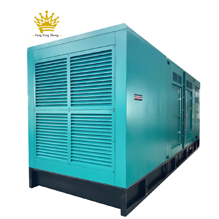 generator 1250kva 1350kva standby 1500kva 1 megawatt genset for cummins 1000 kw diesel generator